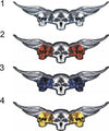 winged skulls vinyl graphics color chart